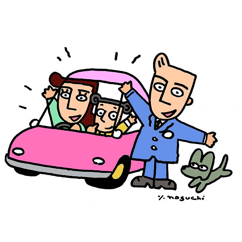 車の点検 車検 安全運転イラスト Non Illust Box