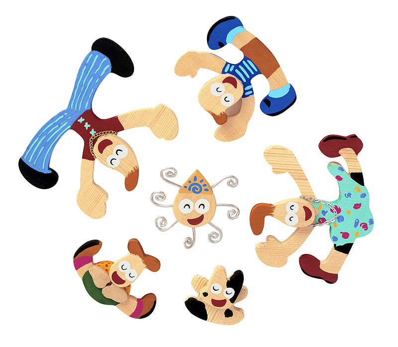 飛び跳ねるファミリーイラスト Non Illust Box