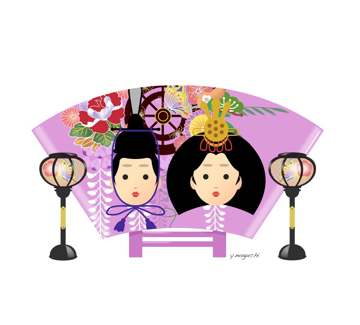 ひな祭り可愛いイラスト テニススクールイベント 記念日イラスト Non Illust Box
