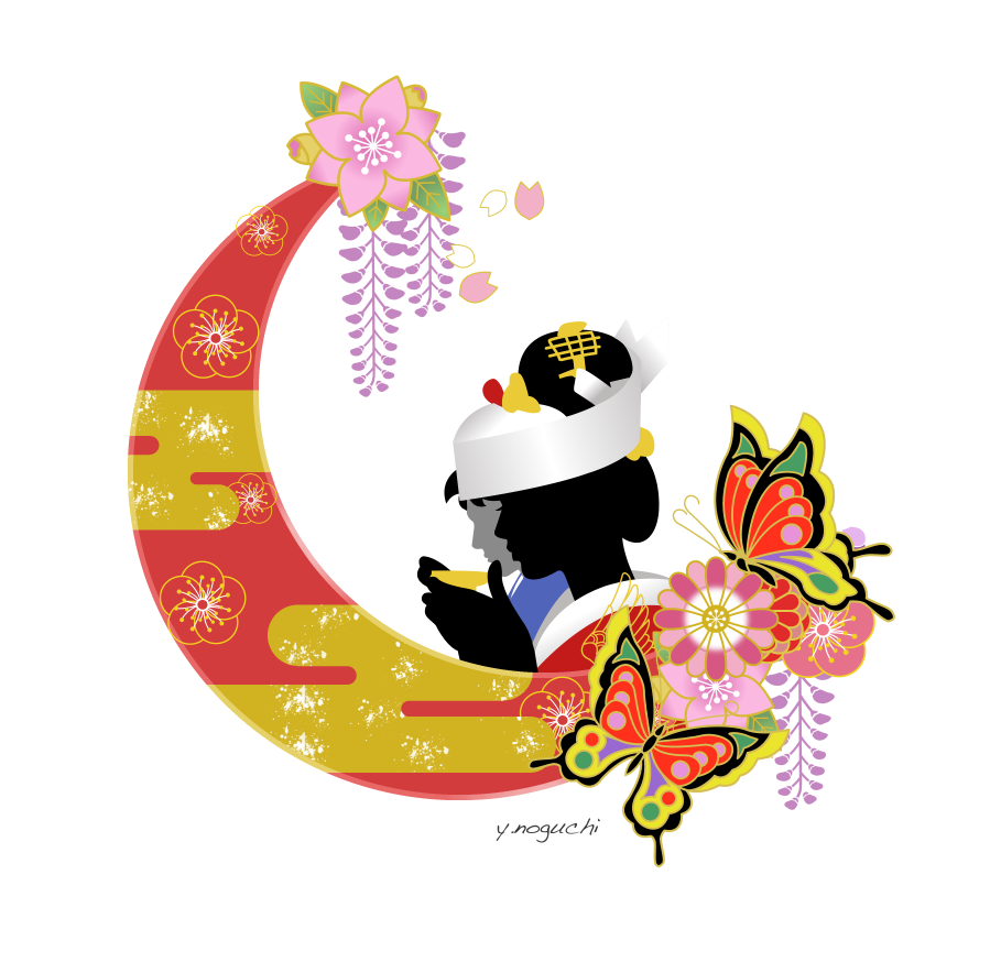 和風結婚式イラスト 結婚式三三九度イラスト Non Illust Box