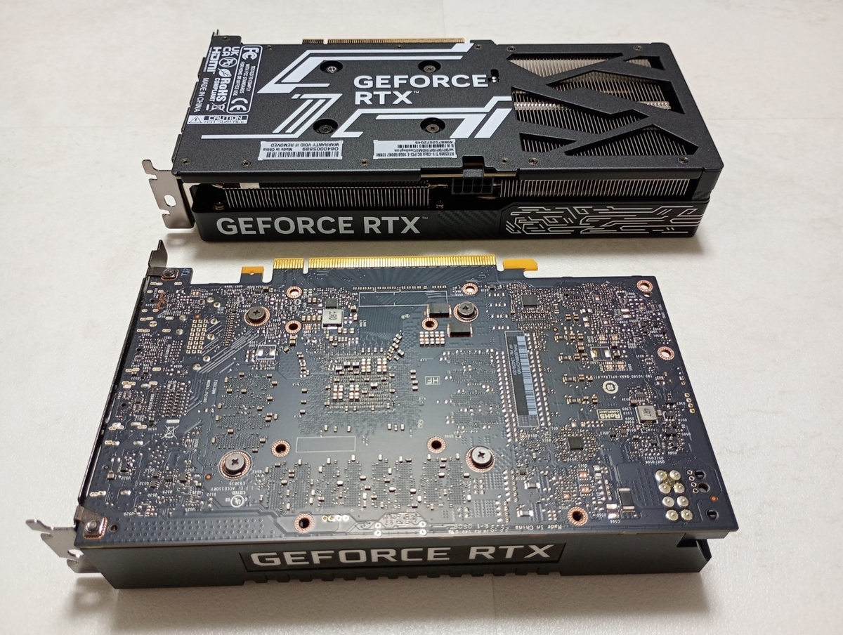 NVIDIA GeForce RTX 2060 6GB から NVIDIA GeForce RTX 5060 Ti 16GB