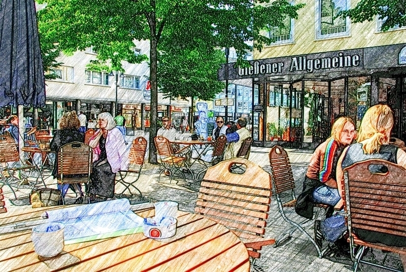 ドイツ　　朝のモーニング - リタイアじーじの徒然絵日記