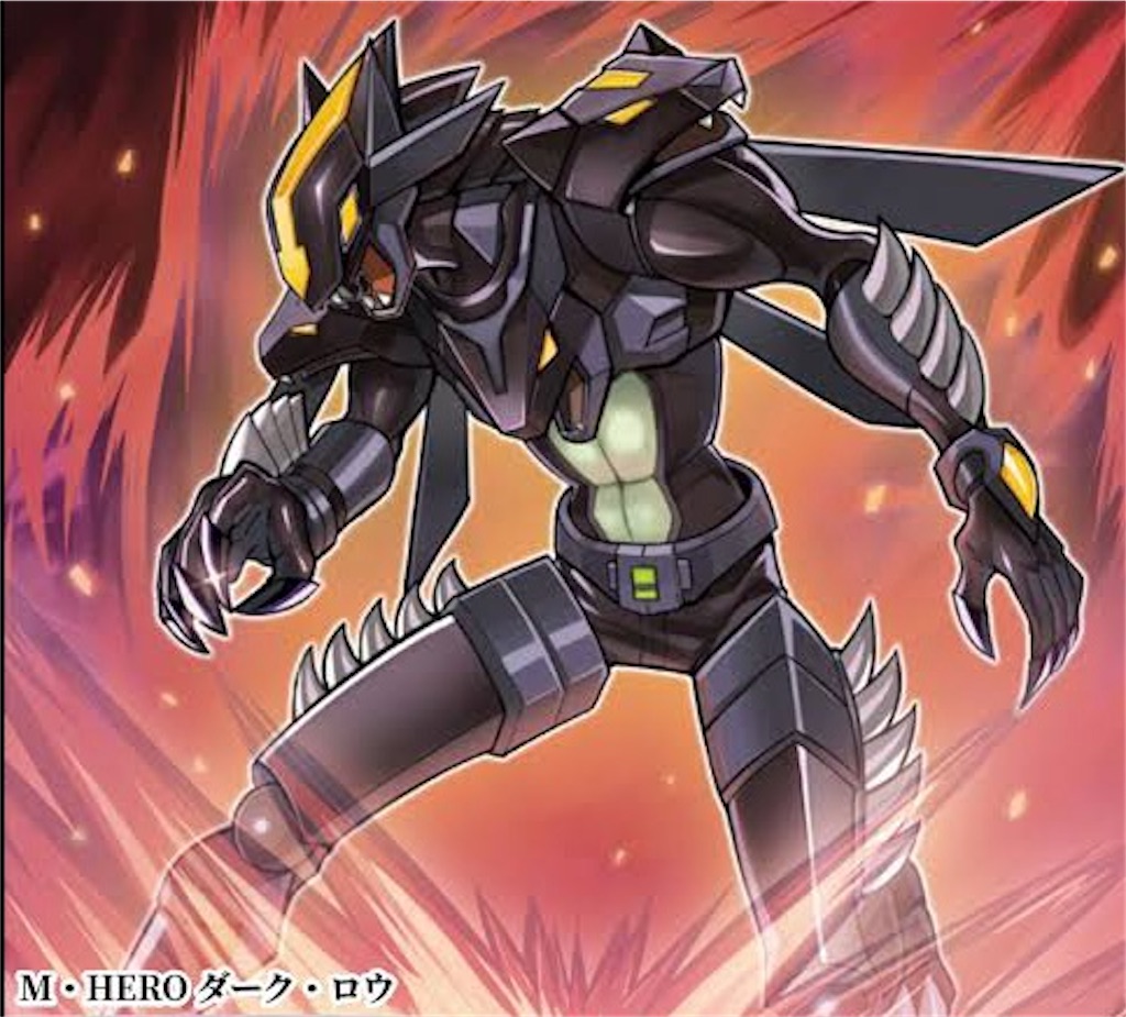 遊戯王　M・HEROダークロウ　マスクチェンジ　パラレル　各1枚 新]MHEROダークロウ(黄色背景)【ウルトラパラレル】{TTP1-JP040