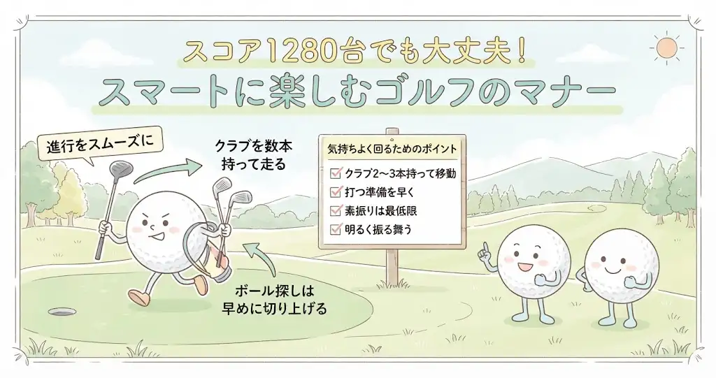 ゴルフでスコア120台は周囲に迷惑をかける?