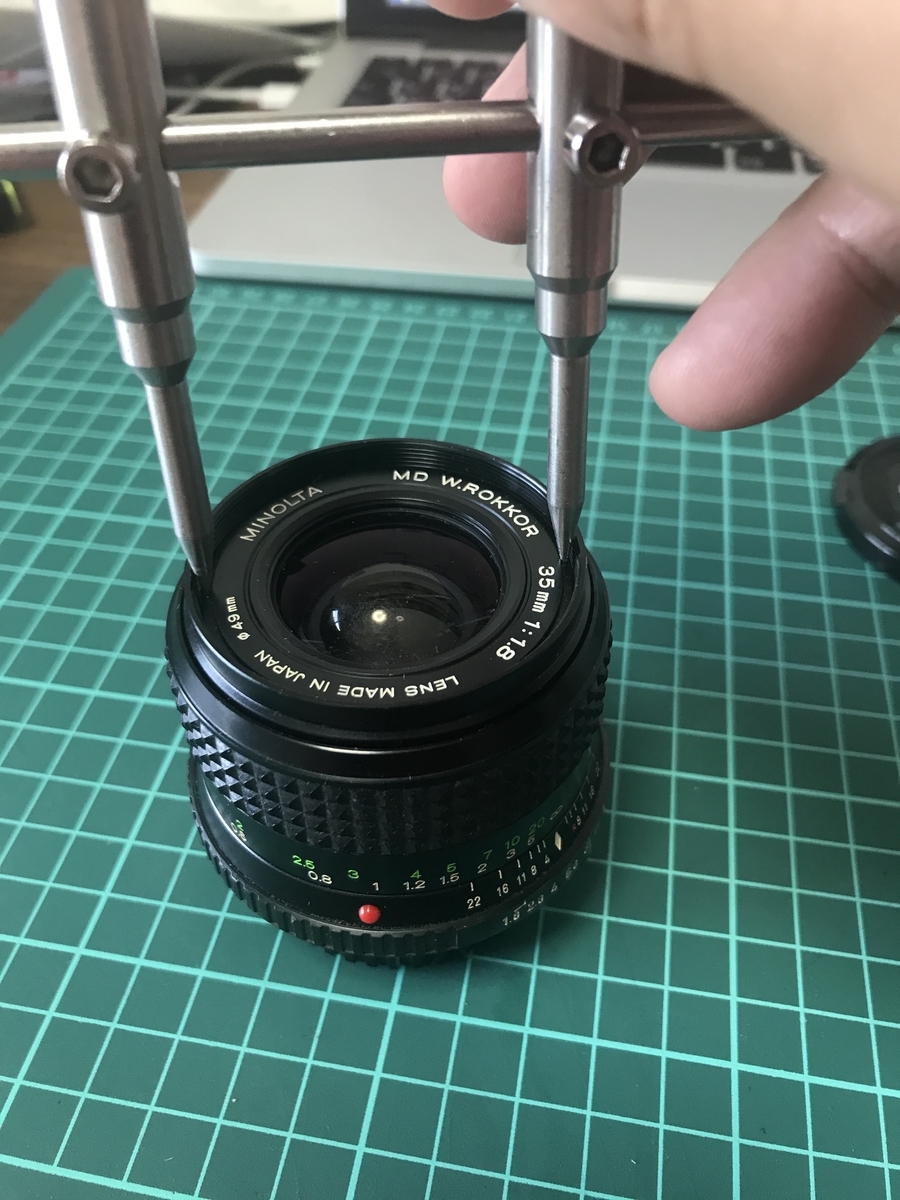 Minolta MD W.ROKKOR 35mm F1.8 レンズ分解清掃 - eBay カメラ輸出