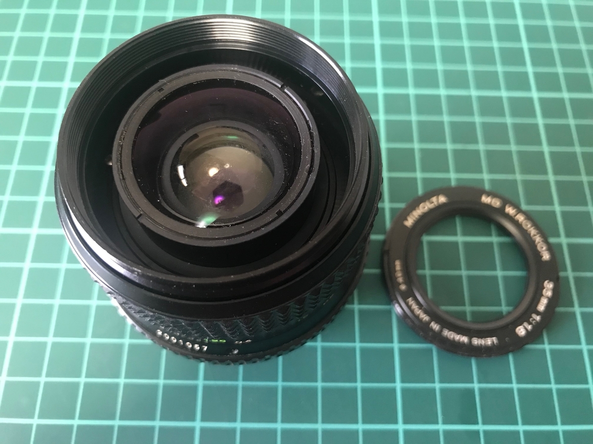 Minolta MD W.ROKKOR 35mm F1.8 レンズ分解清掃 - eBay カメラ輸出
