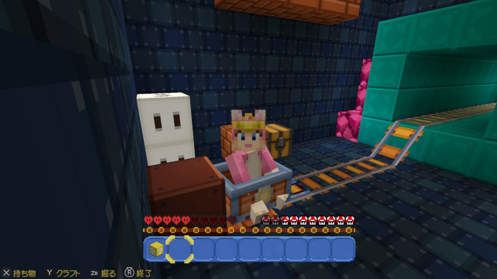 Switch版マイクラ 攻略 スーパーマリオ マッシュアップ パックをやってみた １ のんプロジェクト 外伝