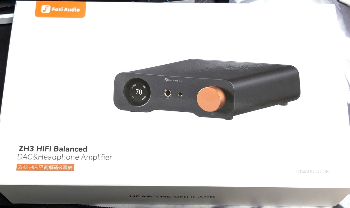 Fosi Audio ZH3 レビュー】シンプルながら高音質・高性能！音楽も