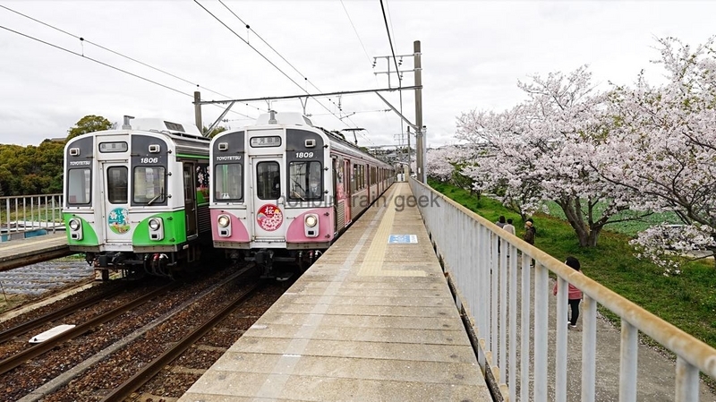 豊橋鉄道渥美線の列車を撮影する 1800系 - のんてつ nonbiri train geek