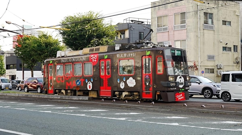 豊橋鉄道　チョロQ 3点　豊橋鉄道市内線800形　モ3702 ◇愛知県【 豊橋鉄道市内線 路面電車 チョロQ 4種セット】1個