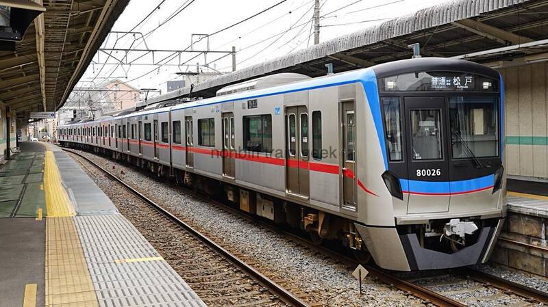 京成松戸線撮影記 京成標準色 80000形 - のんてつ nonbiri train geek
