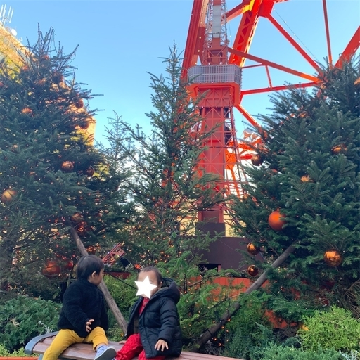 クリスマス仕様の東京タワー