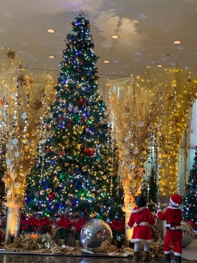 グランドハイアットのクリスマスツリー