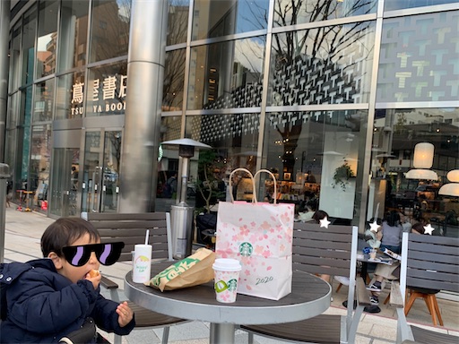 六本木のスタバで子どもとカフェ