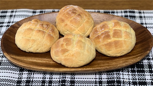 ホットケーキミックスで作るメロンパン