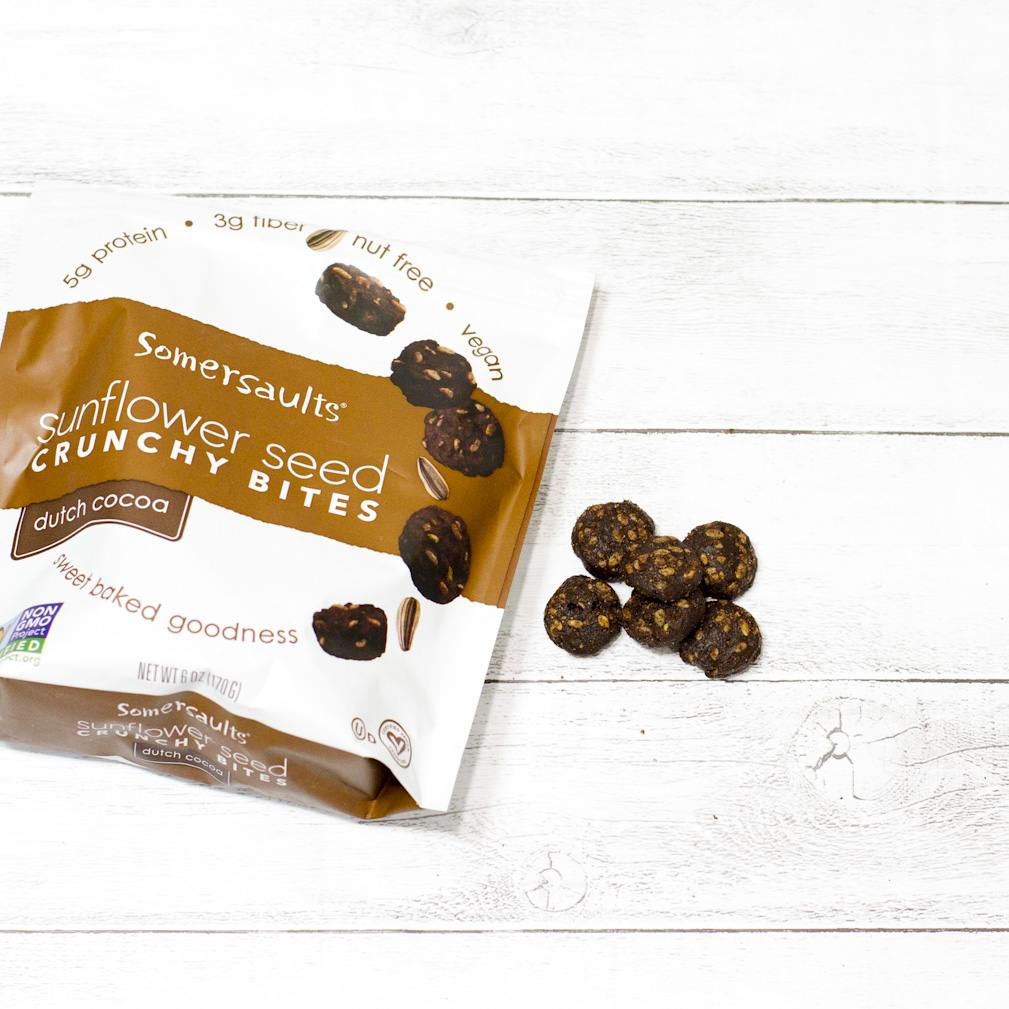 Somersaults, Sunflower Seed Crunchy Bites, Dutch Cocoa, 6 oz (170 g)