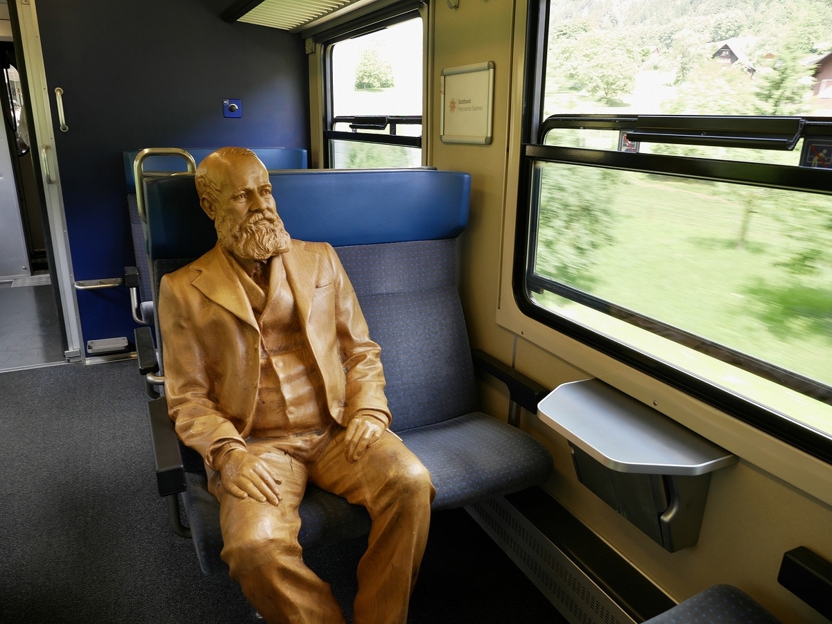 2023年6月スイス旅#6 ルツェルンからゴッタルド・パノラマエクスプレス