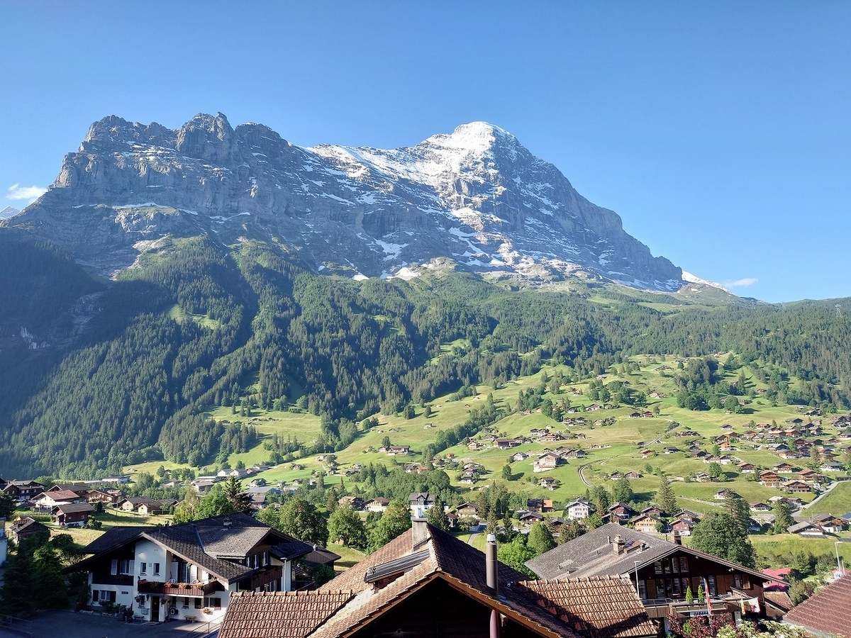 個人旅行でのスイス グリンデルワルトに4連泊してガイドさんと歩く