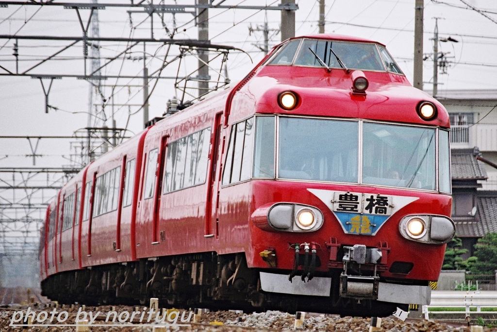 名古屋鉄道　名鉄　系統板　7000系　パノラマカー 名古屋鉄道7000系パノラマカー （名鉄7000系パノラマカー