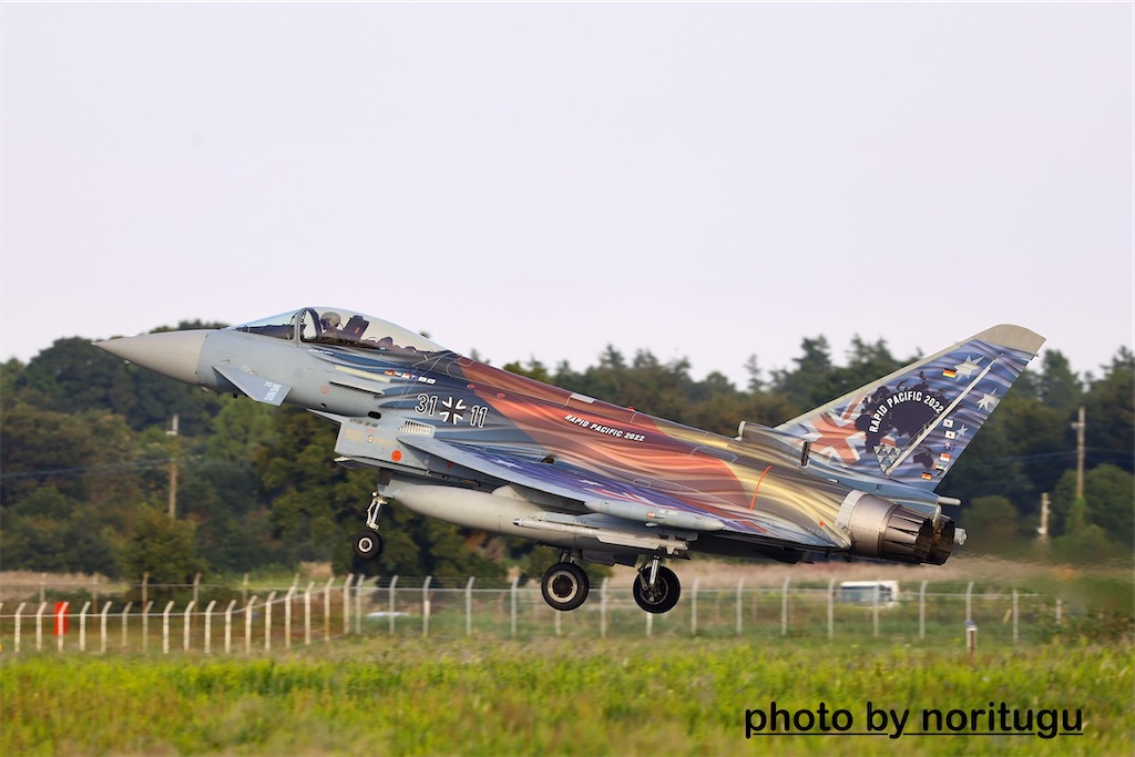 英空軍 戦闘機 ユーロファイター タイフーン フラップ 翼面 タグ オブジェ ドイツ空軍 ユーロファイター最新型「トランシェ4」38機発注