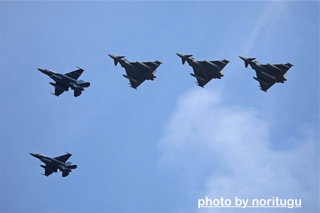 ユーロファイター来日！ドイツ空軍 Rapid Pacific2022 - のりつぐブログ