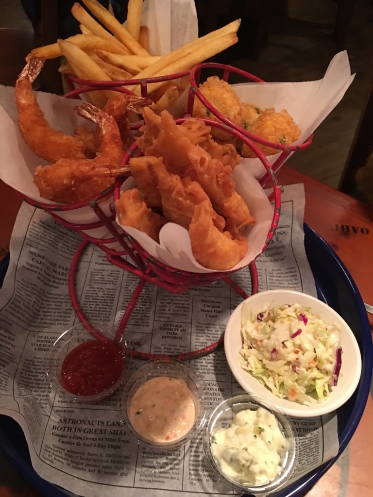 東京ドーム近くラクーアのアメリカのチェーンレストラン ババ ガンプ シュリンプ 東京 ほるひーとの日記
