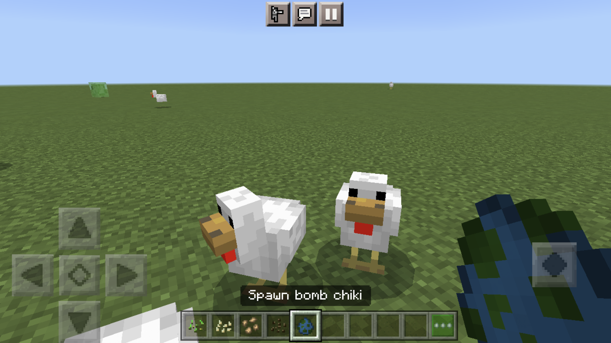 カスタムモブ 爆発するニワトリの作り方 Blockbench マイクラ統合版 Noshi S Diary