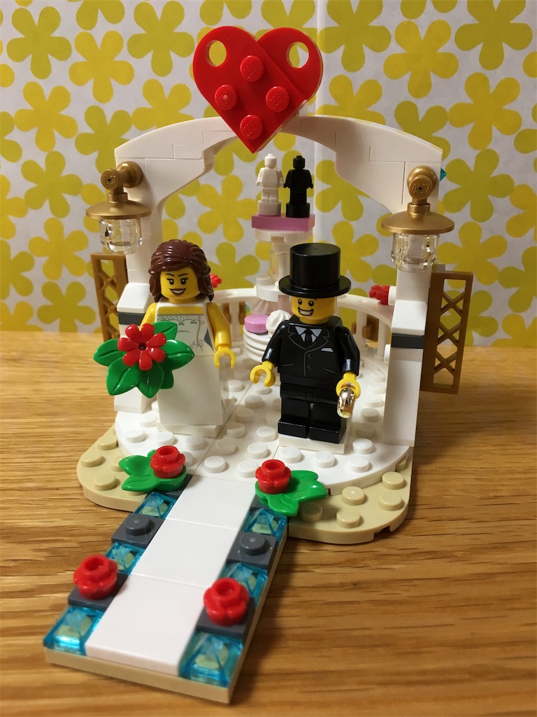 LEGO Wedding Favor set 2018 #40197 レビュー - レゴ遊び