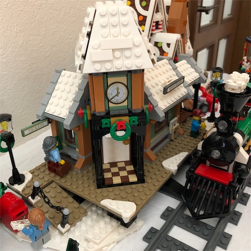 レゴでクリスマスのディスプレイ☆2019 - レゴ遊び