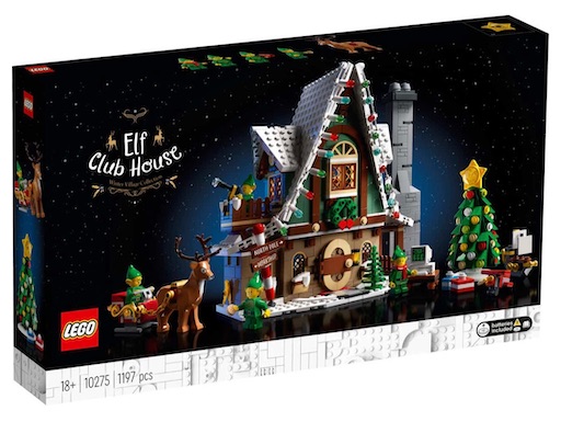 2020年のレゴクリスマスセット☆ LEGO Elf Club House（エルフのクラブ 
