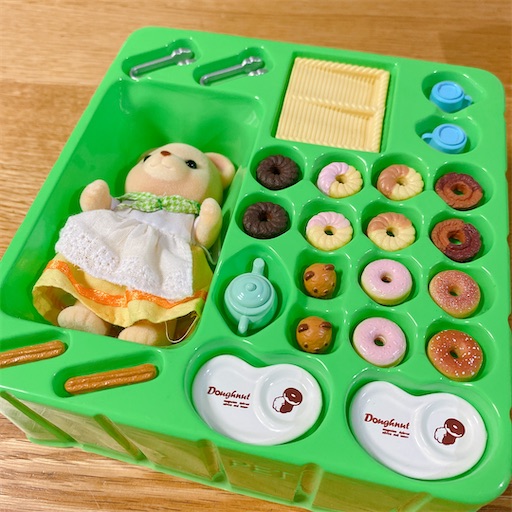 レビュー】シルバニアファミリー ドーナツストア 5239 海外版 - レゴ遊び