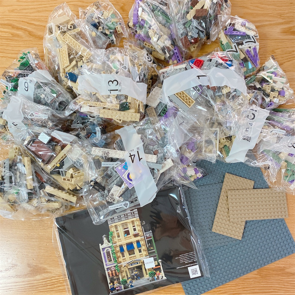 セットレビュー】レゴモジュラービルディング 警察署 #10278 vol.1