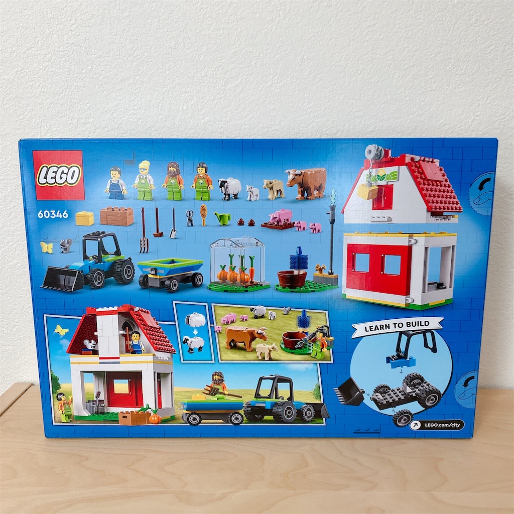セットレビュー】レゴシティ 楽しい農場のどうぶつたち #60346 - レゴ遊び