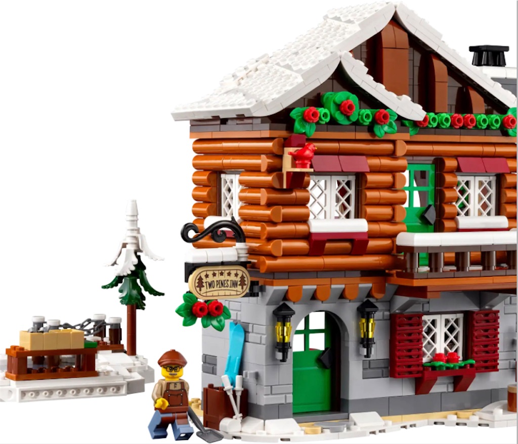 レゴ新商品】10月1日発売☆クリスマスセット アルプスの山荘 #10325 