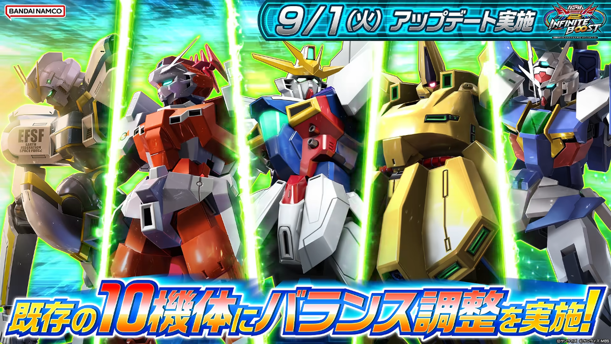 アヒャッポゥと見るアップデート2026/09/01【EXVS2IB】2026/09/13更新