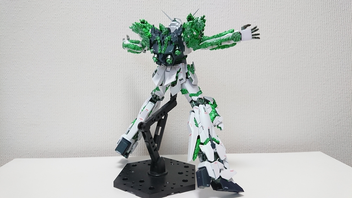 テ*ド様 MGガンプラユニコーン結晶体 ガンプラ MG ユニコーンガンダム 光の結晶体 新品（ユニコーン