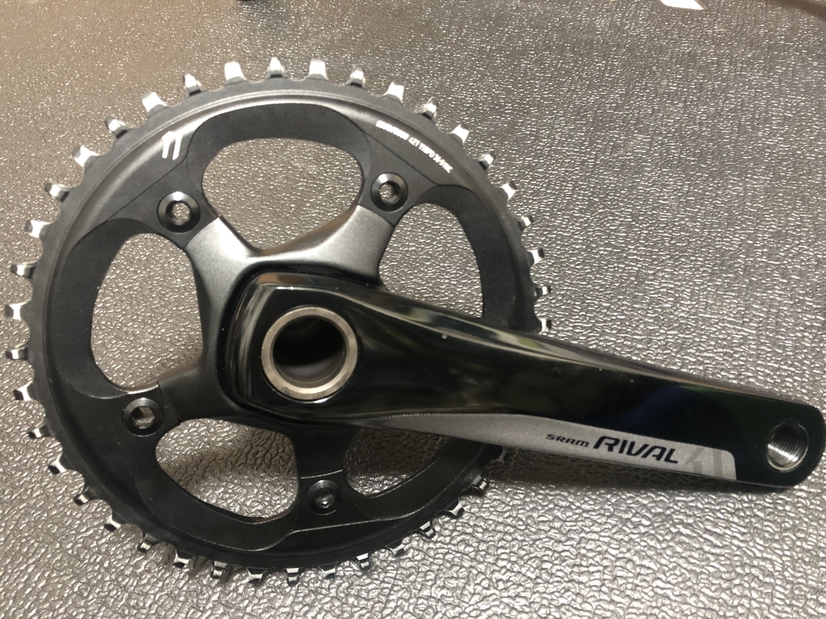 digirit チェーンリング 50t & vision限定クランク おまけBB FSA