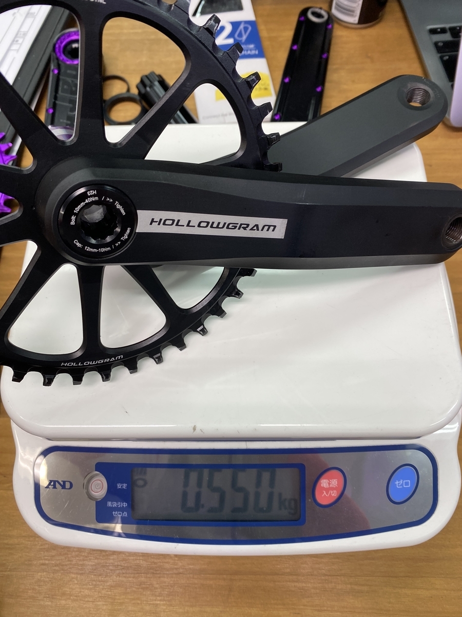 検証】Cannondale SuperSix EVO CX(PF30ai BB)に純正クランク