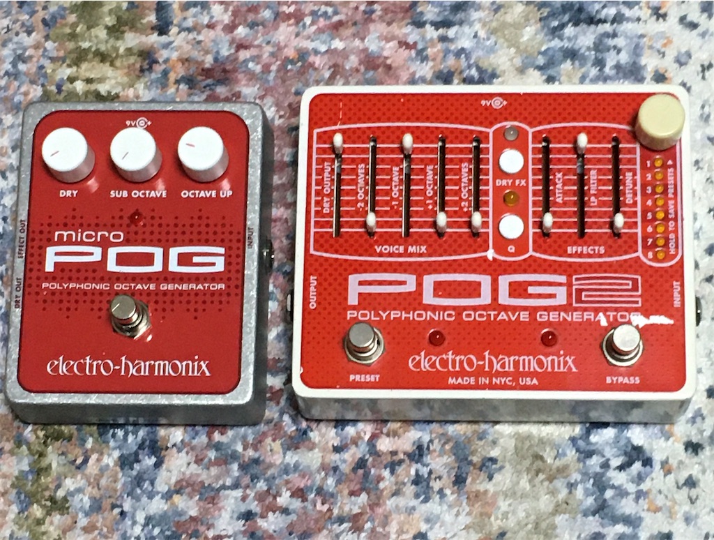 Micro POG( 最終値下げです) どっちを買うべき？(エフェクター雑記) - △▽エフェクター