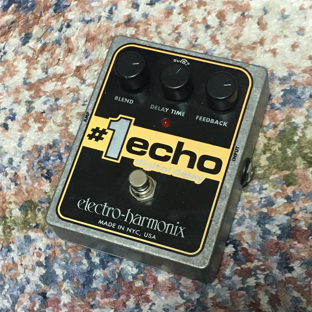 electro-harmonix / #1 Echo レビュー - △▽エフェクターレビューと