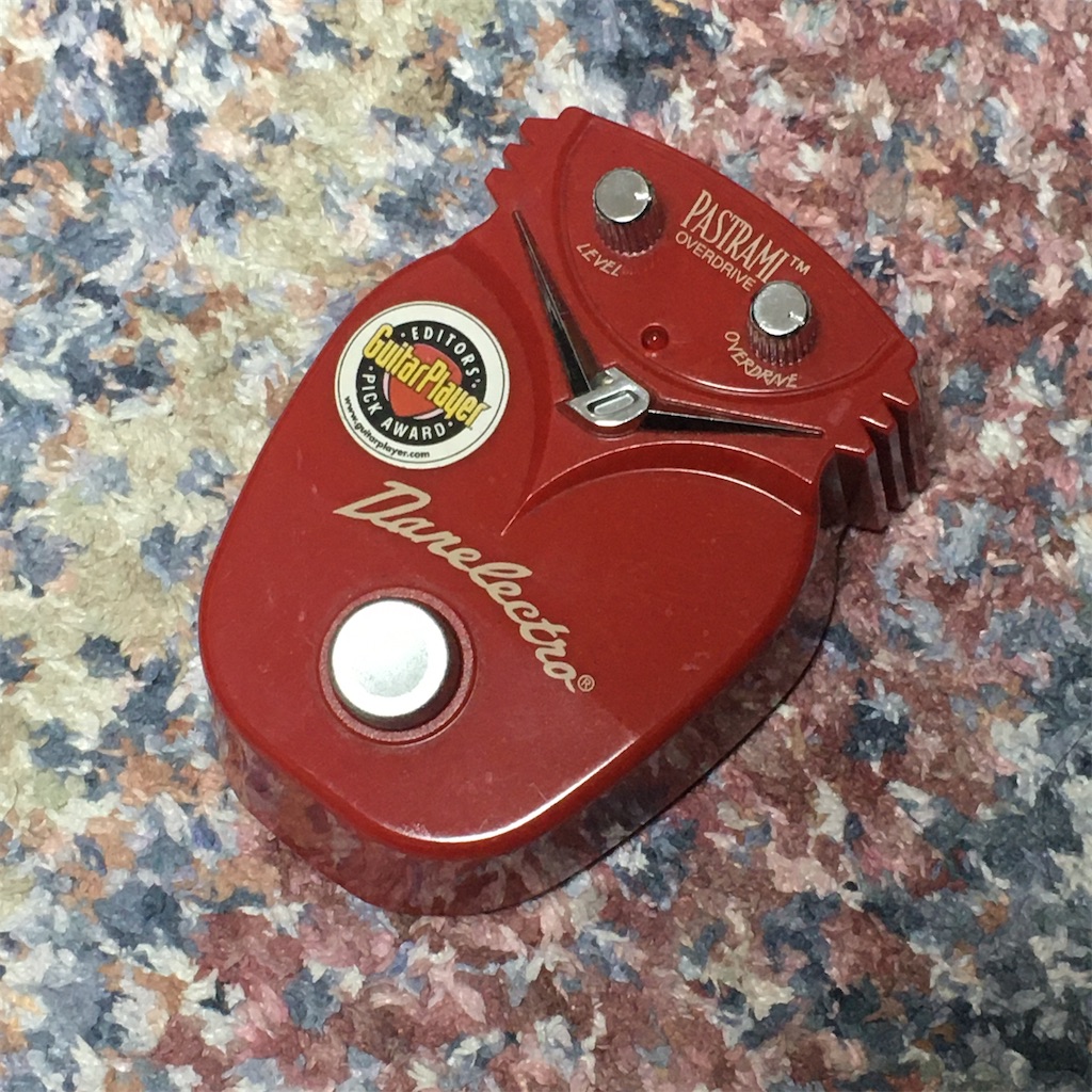 Danelectro エフェクター　distortion ＆overdrive danelectro / pastrami over drive レビュー - △▽エフェクター