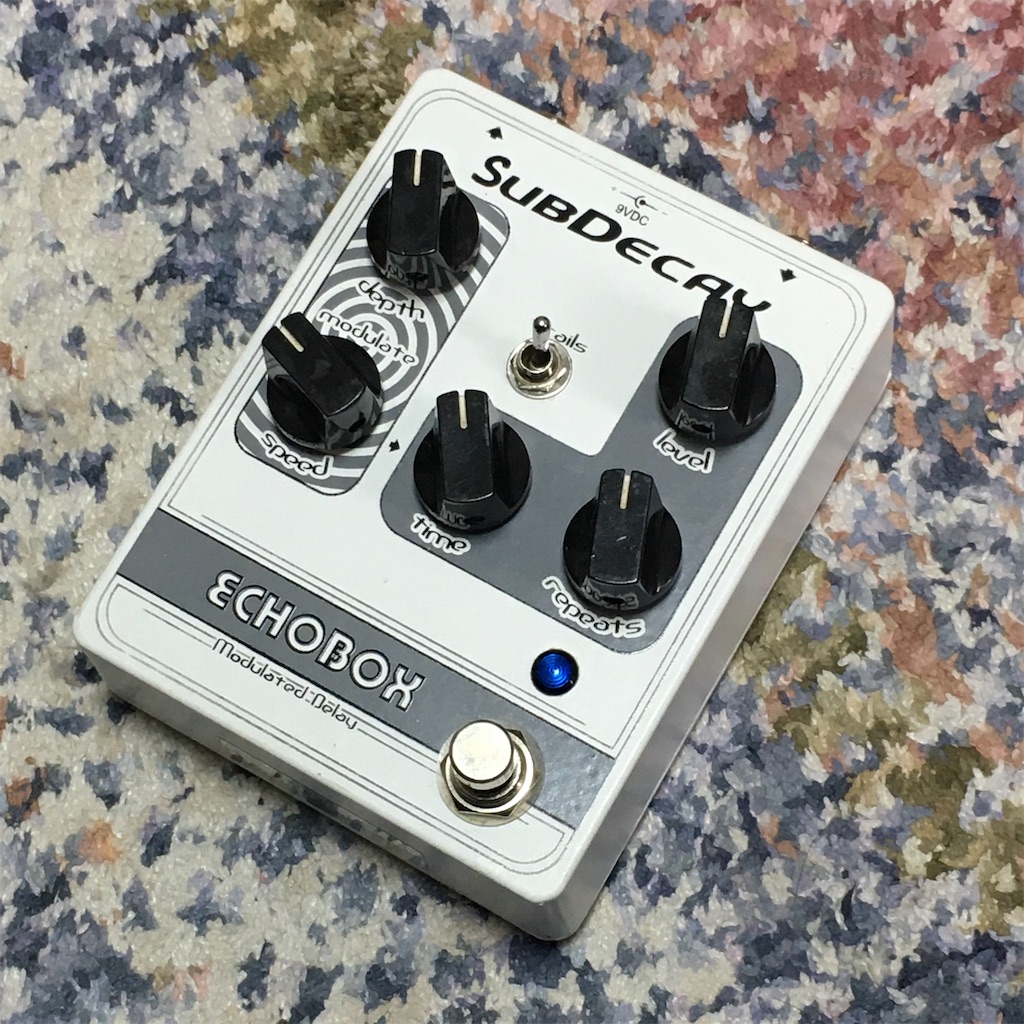 Subdecay / ECHOBOX レビュー - △▽エフェクターレビューとメモ△▽