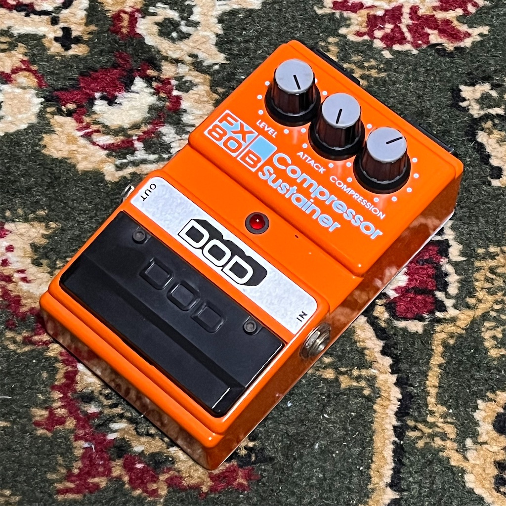 DOD FX20-B FX80-B フェイザー コンプレッサー DOD / FX80B Compressor Sustainer レビュー - △▽エフェクター