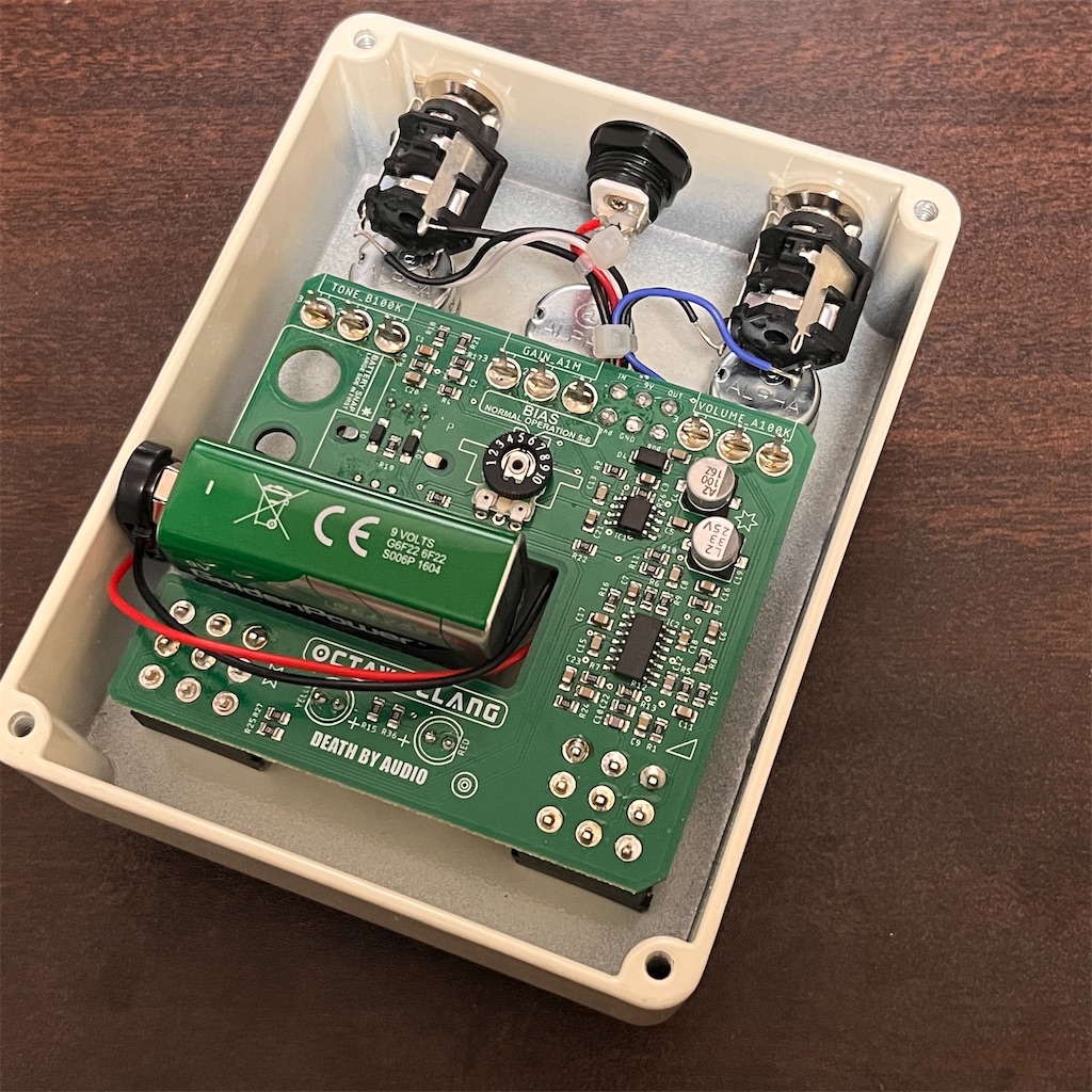 DEATH BY AUDIO / OCTAVE CLANG V2 - △▽エフェクターレビューとメモ△▽