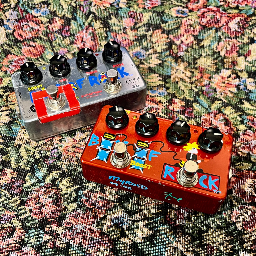 ZVEX Box of Rock ギターエフェクター　z.vex　ハンドペイント Z.VEX / Box of Rock (Vexter vs Handpainted 比較
