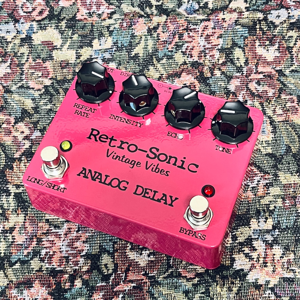 Retro-Sonic Analog Delay アナログディレイ RETRO SONIC / Analog Delay レビュー - △▽エフェクターレビューと