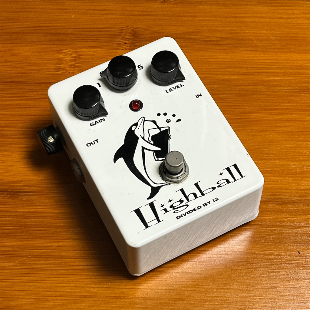 Divided by 13 Highball ギターエフェクター DIVIDED BY 13 / Highball Overdrive レビュー - △▽エフェクター