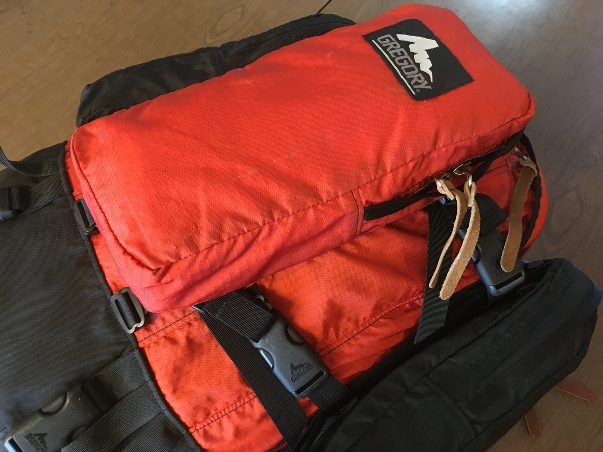 グレゴリー シングルポケット トリプル 1