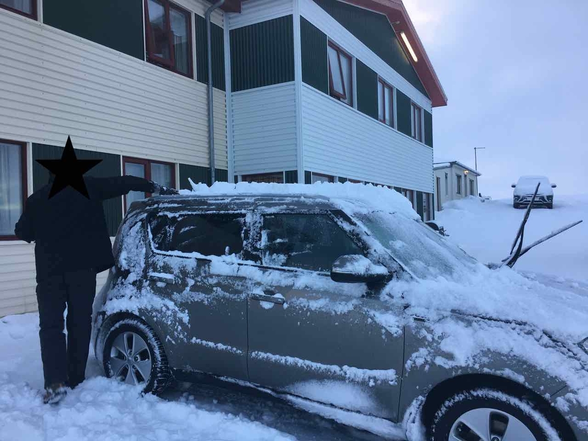 冬のアイスランドは大型車をオススメします