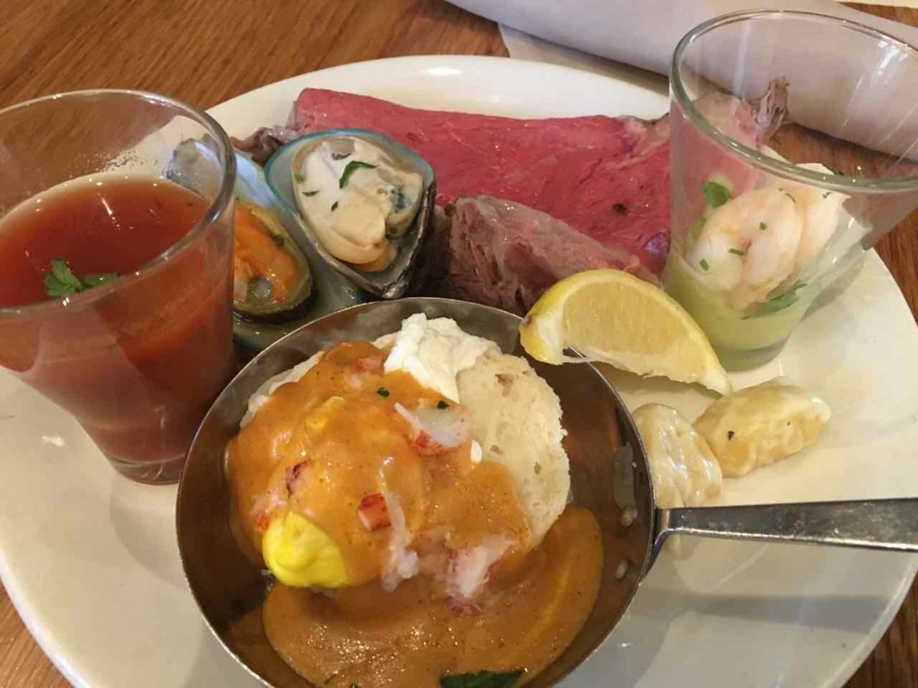 バッカナル・バフェの料理